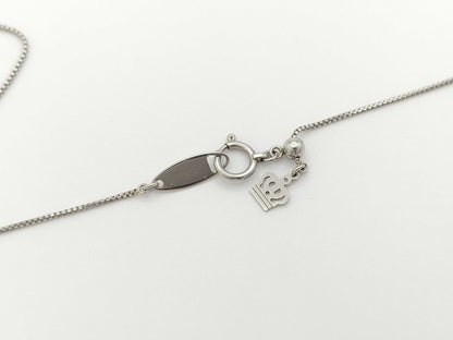 ROYAL ASSCHER D0.52ct PT950 3.6g Necklace 