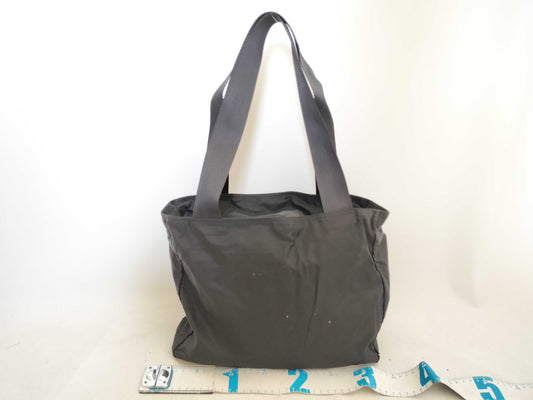 PRADA Nylon PRADA B6672 Tessuto Leather Black B Tote Bag