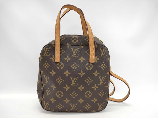 LOUIS VUITTON M47500 Spontini Leather Monogram Monogram AR0051 Handbag