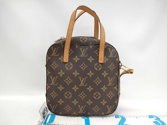 LOUIS VUITTON M47500 Spontini Leather Monogram Monogram AR0051 Handbag