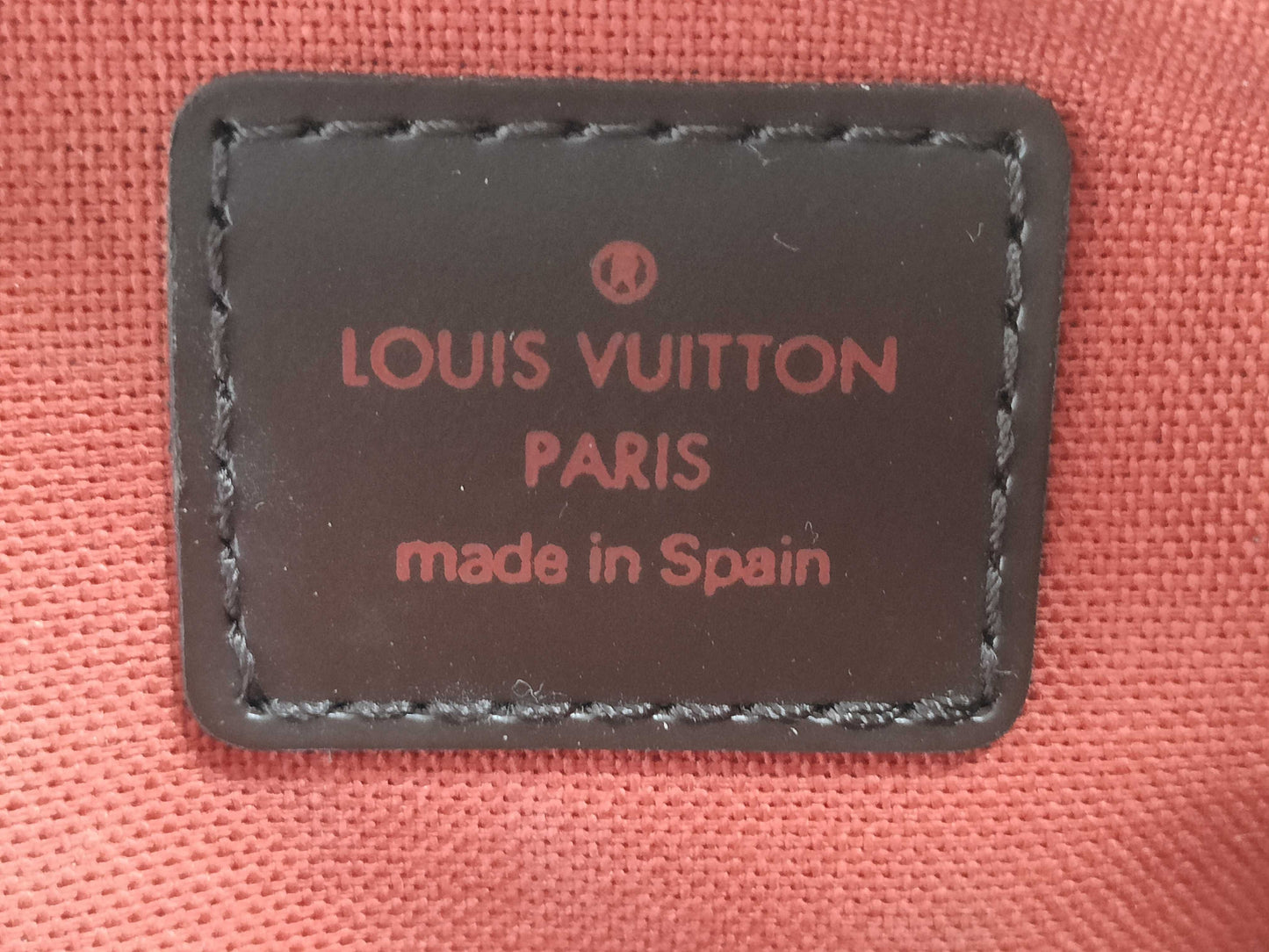 LOUIS VUITTON N51994 Damier Louis Vuitton Geronimos Leather Waist Bag CA0034 Excellent Condition