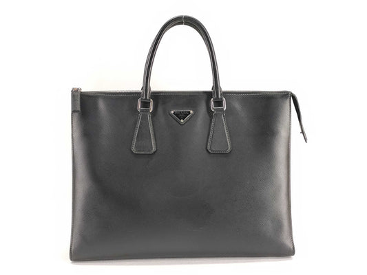 PRADA Galleria Business Bag, Black