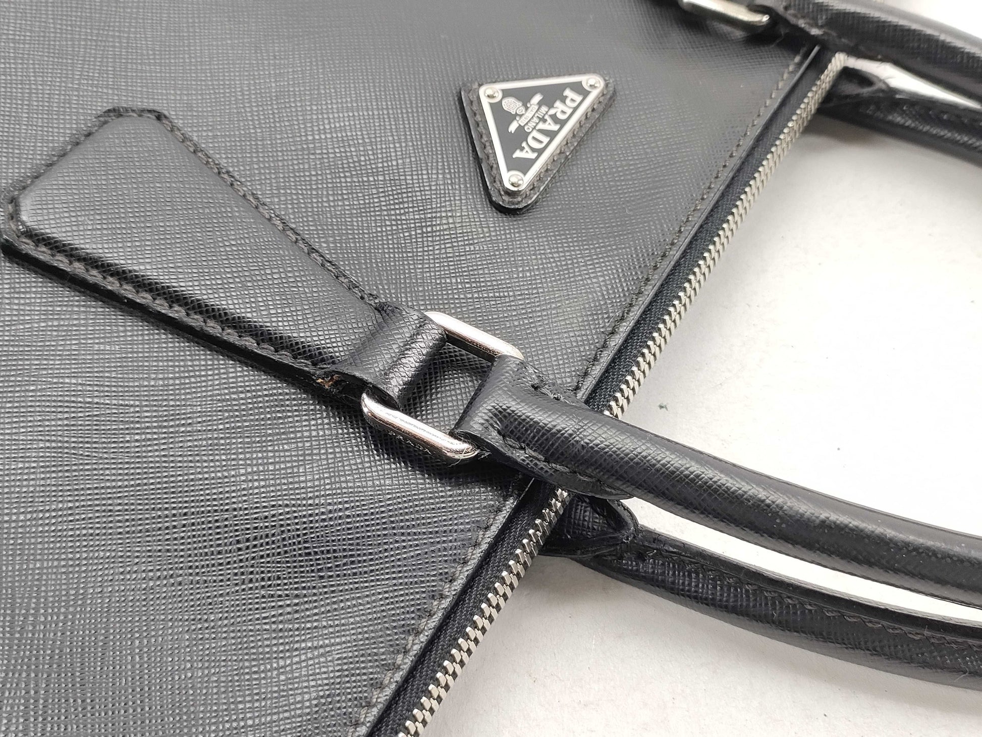 PRADA Galleria Business Bag, Black