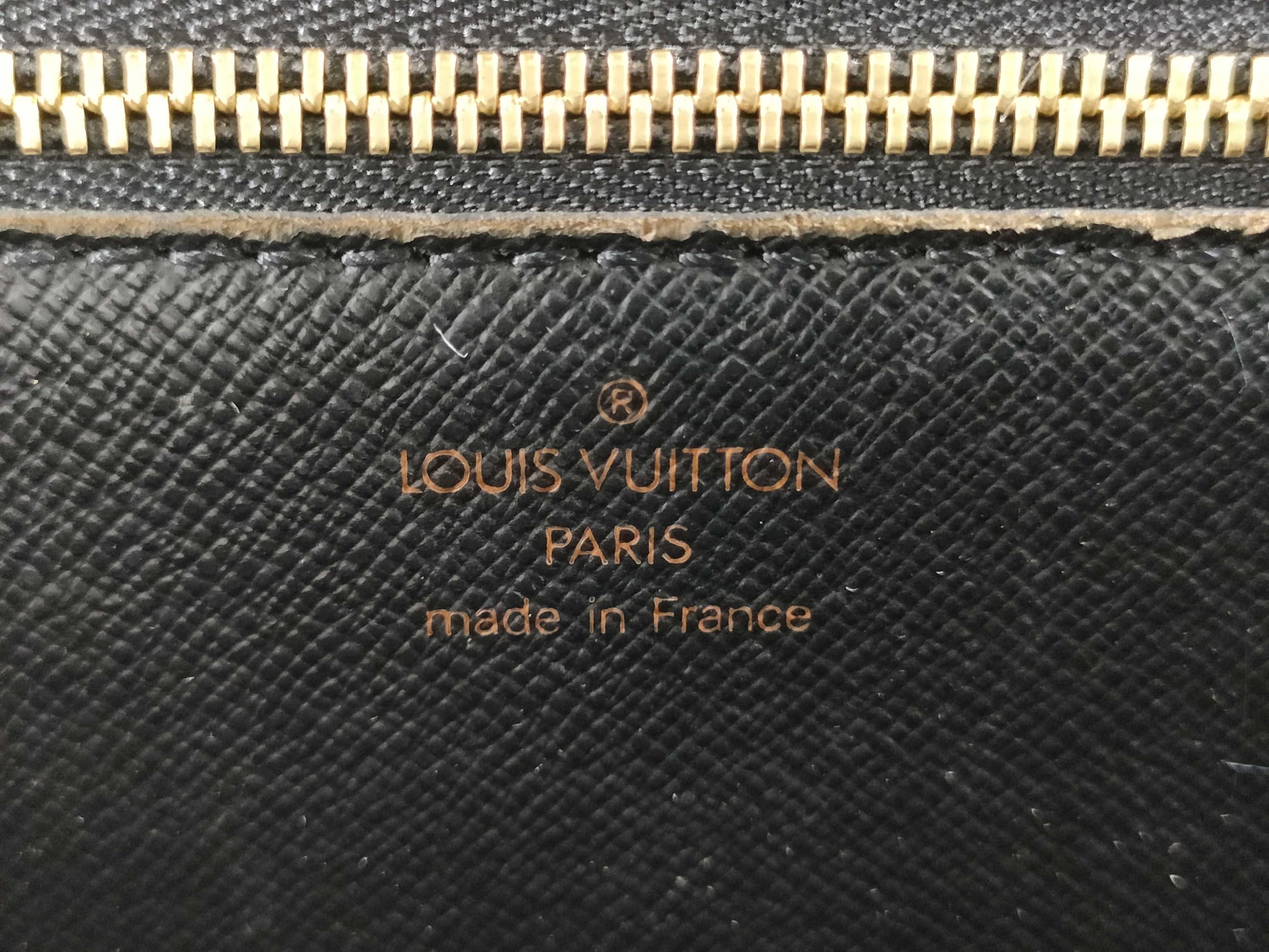 LOUIS VUITTON Epi Monceau 2-way Black Handbag