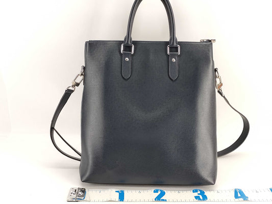 LOUIS VUITTON Monogram Louis Vuitton Taiga Anton 2-way Business Bag Tote Bag