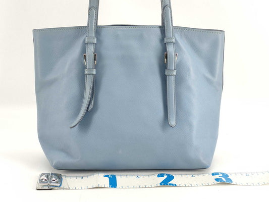 PRADA Galleria Tote Bag, Light Blue