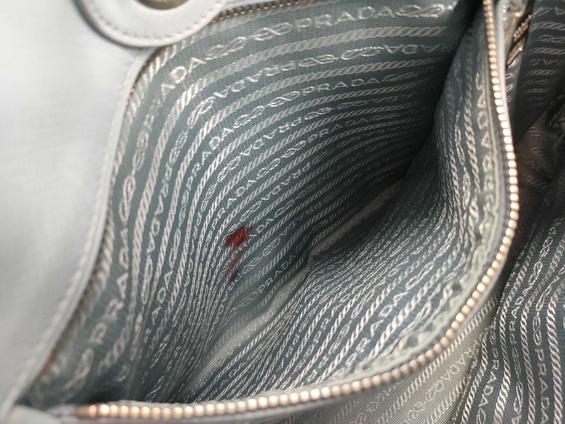 PRADA Galleria Tote Bag, Light Blue