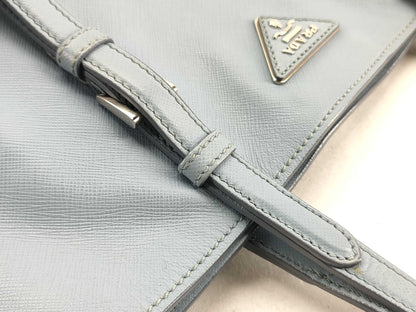 PRADA Galleria Tote Bag, Light Blue