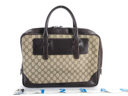 GUCCI GG Supreme Gucci GG Supreme Business Bag Boston Bag