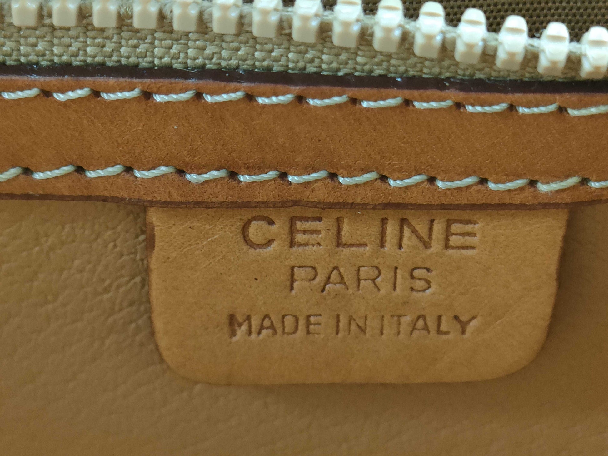CELINE Macadam 2-way top handle shoulder bag/handbag
