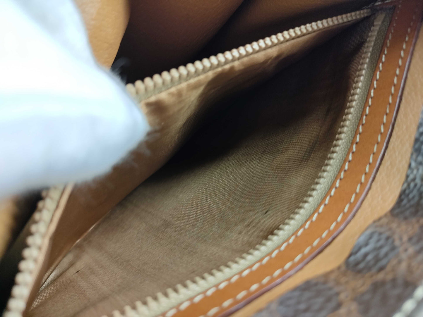 CELINE Macadam 2-way top handle shoulder bag/handbag