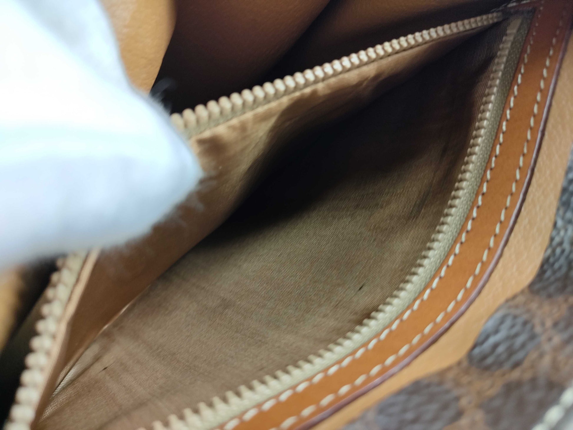 CELINE Macadam 2-way top handle shoulder bag/handbag