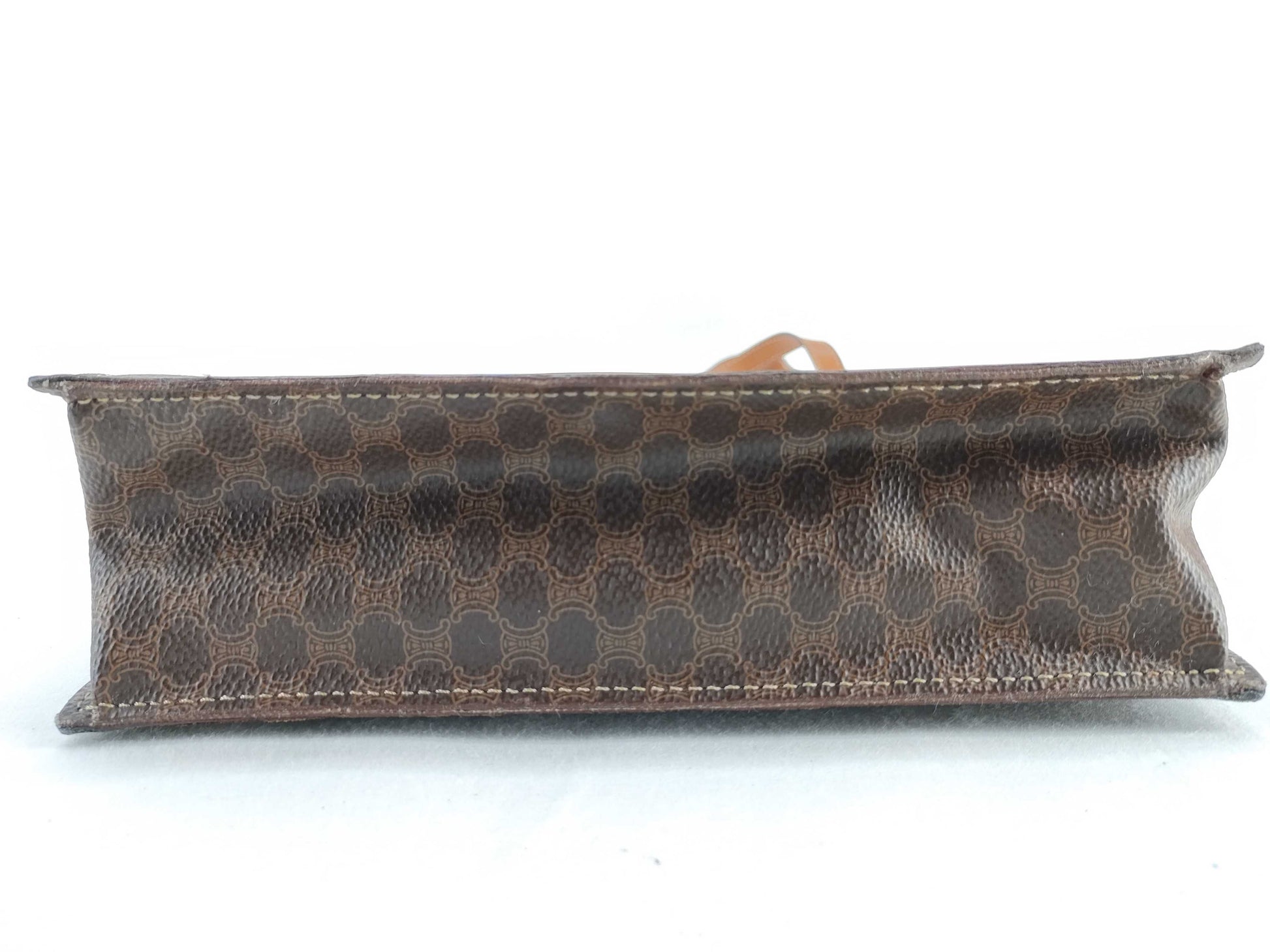 CELINE Macadam 2-way top handle shoulder bag/handbag