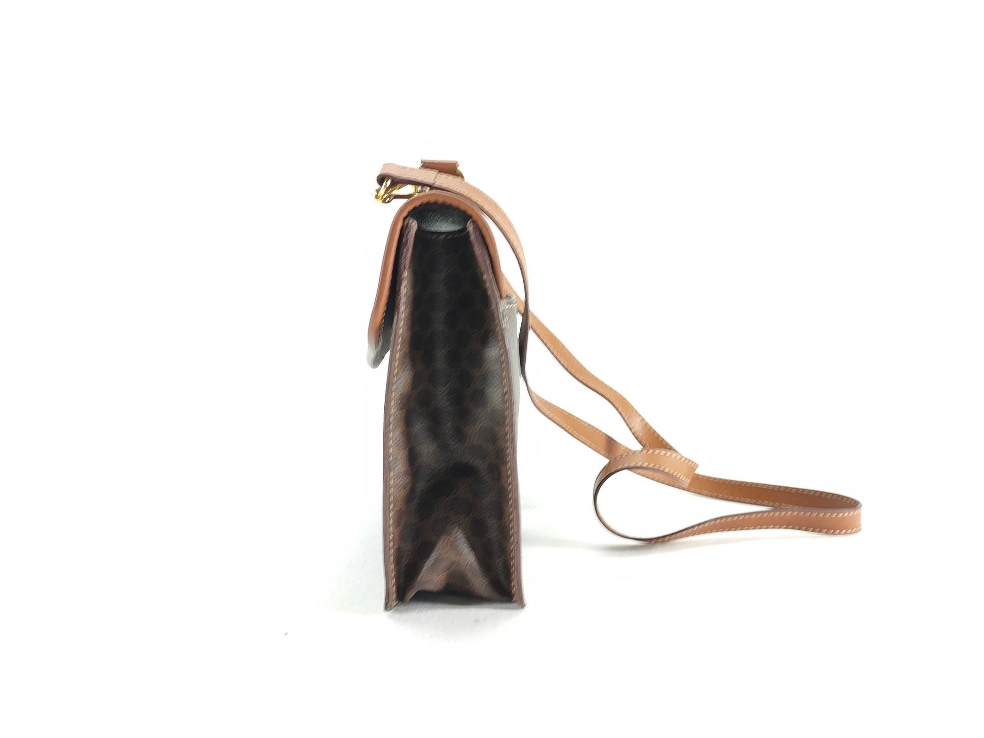 CELINE Macadam 2-way top handle shoulder bag/handbag