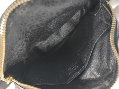 CELINE Black Macadam Pochette Shoulder Bag