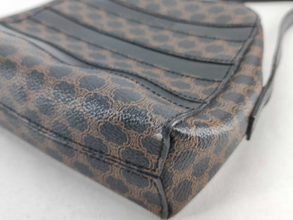 CELINE Black Macadam Pochette Shoulder Bag
