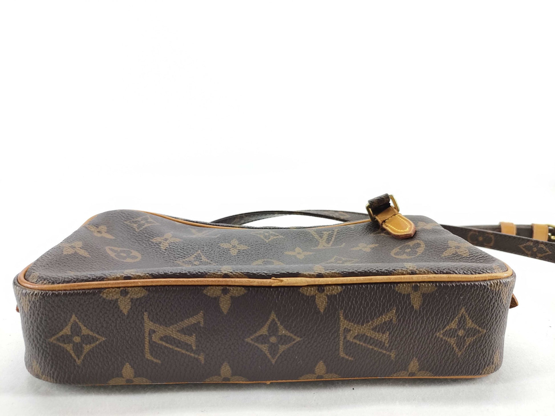 LOUIS VUITTON RFID Unverified MB0070 Monogram Louis Vuitton Monogram Marly Bandouliere Shoulder Bag