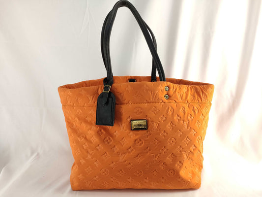 LOUIS VUITTON M92803 Monogram Louis Vuitton Monogram Scuba Scuba MM M92803 RC3050 Orange Handbag