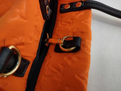 LOUIS VUITTON M92803 Monogram Louis Vuitton Monogram Scuba Scuba MM M92803 RC3050 Orange Handbag