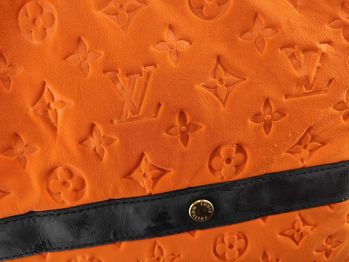 LOUIS VUITTON M92803 Monogram Louis Vuitton Monogram Scuba Scuba MM M92803 RC3050 Orange Handbag