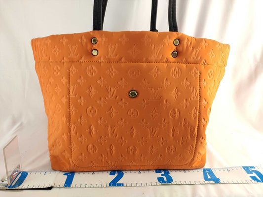 LOUIS VUITTON M92803 Monogram Louis Vuitton Monogram Scuba Scuba MM M92803 RC3050 Orange Handbag