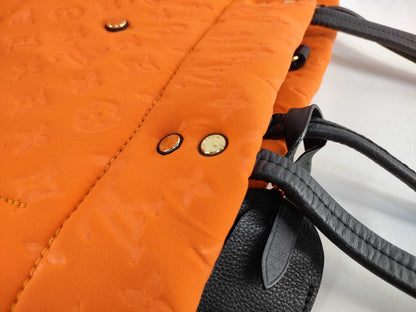 LOUIS VUITTON M92803 Monogram Louis Vuitton Monogram Scuba Scuba MM M92803 RC3050 Orange Handbag