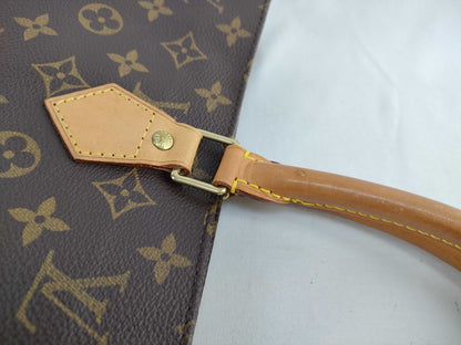 LOUIS VUITTON M51140 Monogram Louis Vuitton Monogram Sac Plat M51140 MI0082 Handbag