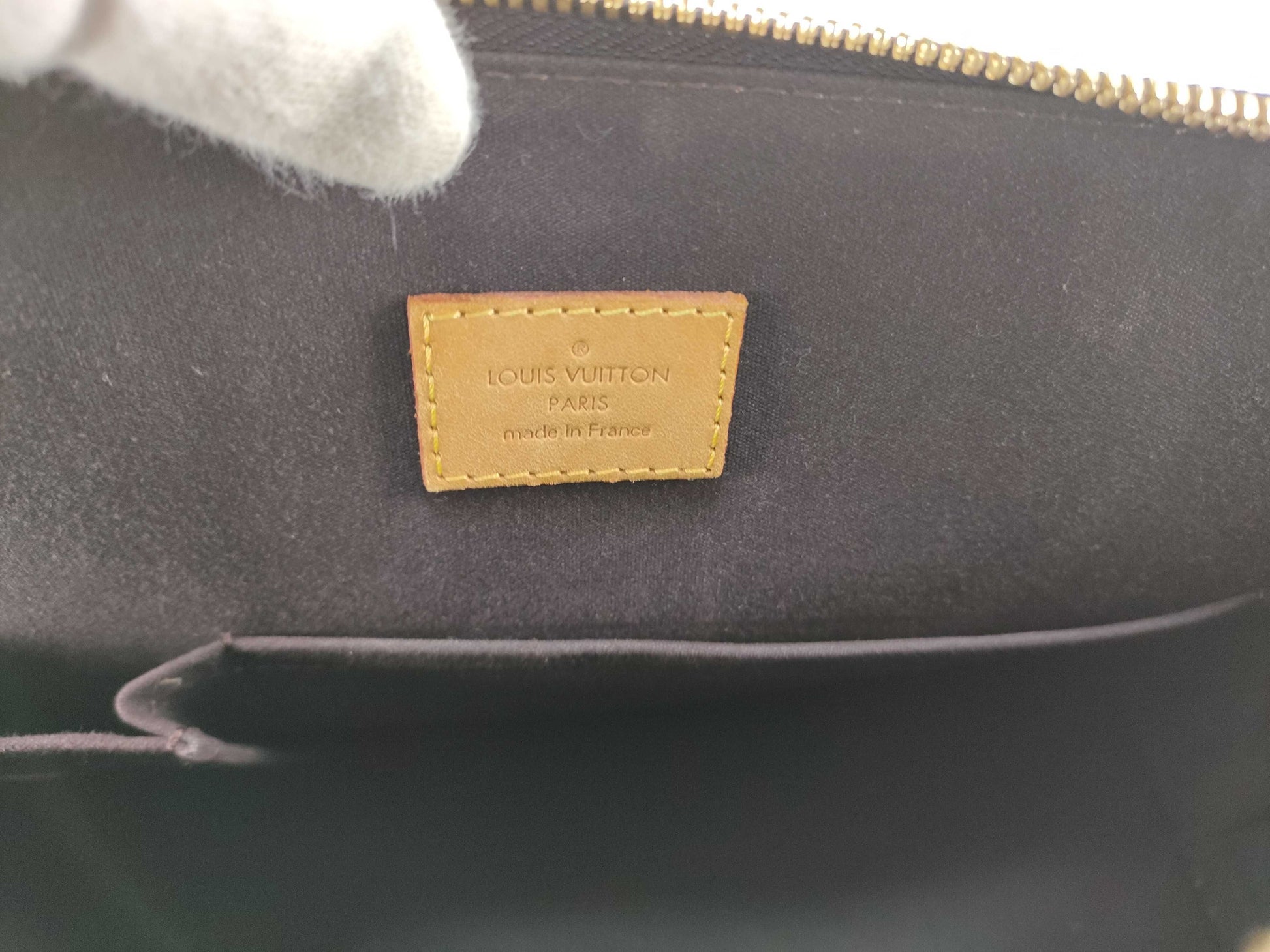 LOUIS VUITTON M93595 Vernis Alma GM M93595 MI1181 Handbag