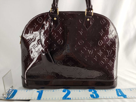 LOUIS VUITTON M93595 Vernis Alma GM M93595 MI1181 Handbag