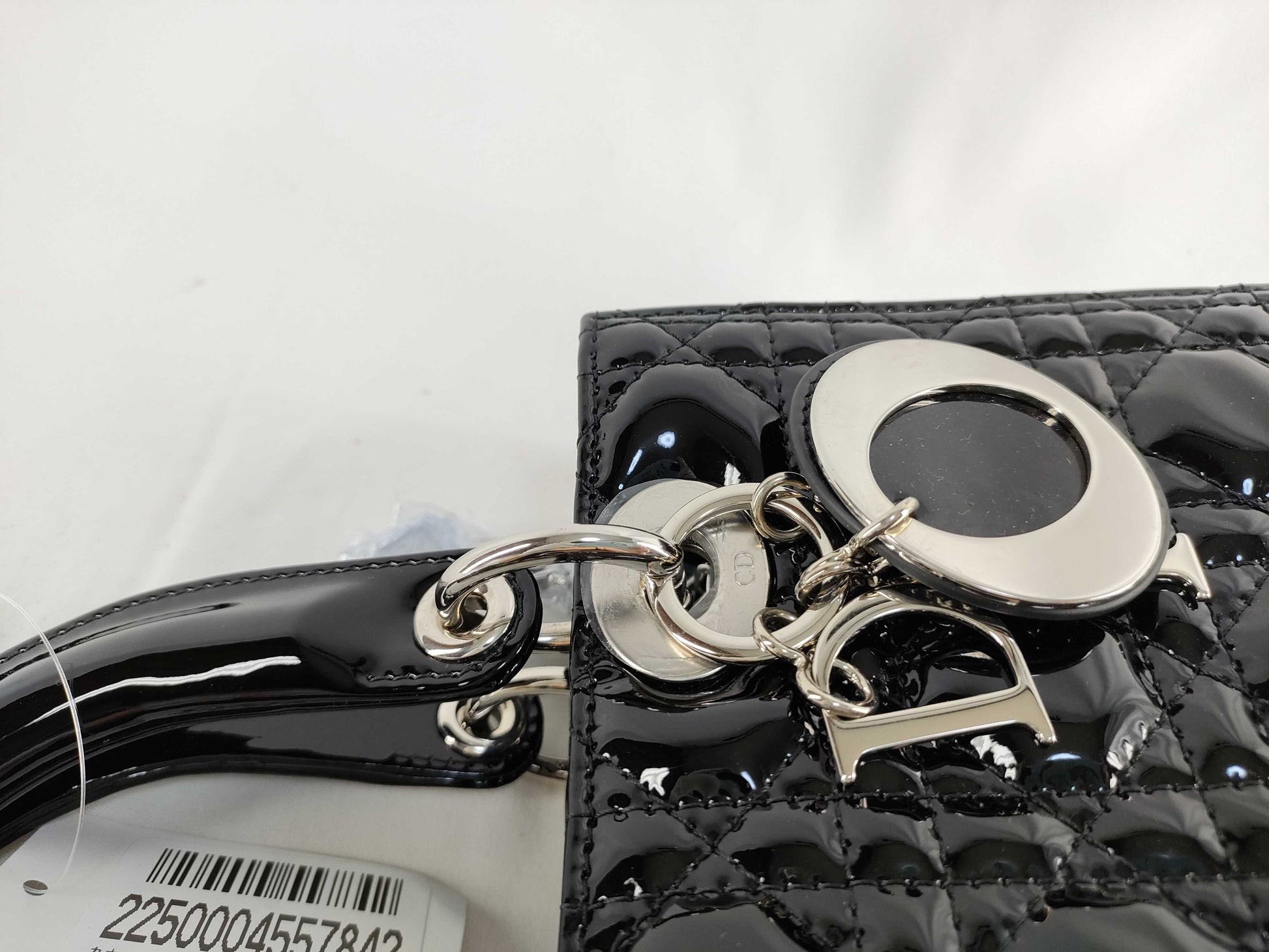 Dior Lady Dior Cannage 2-Way Handbag with Shoulder Strap