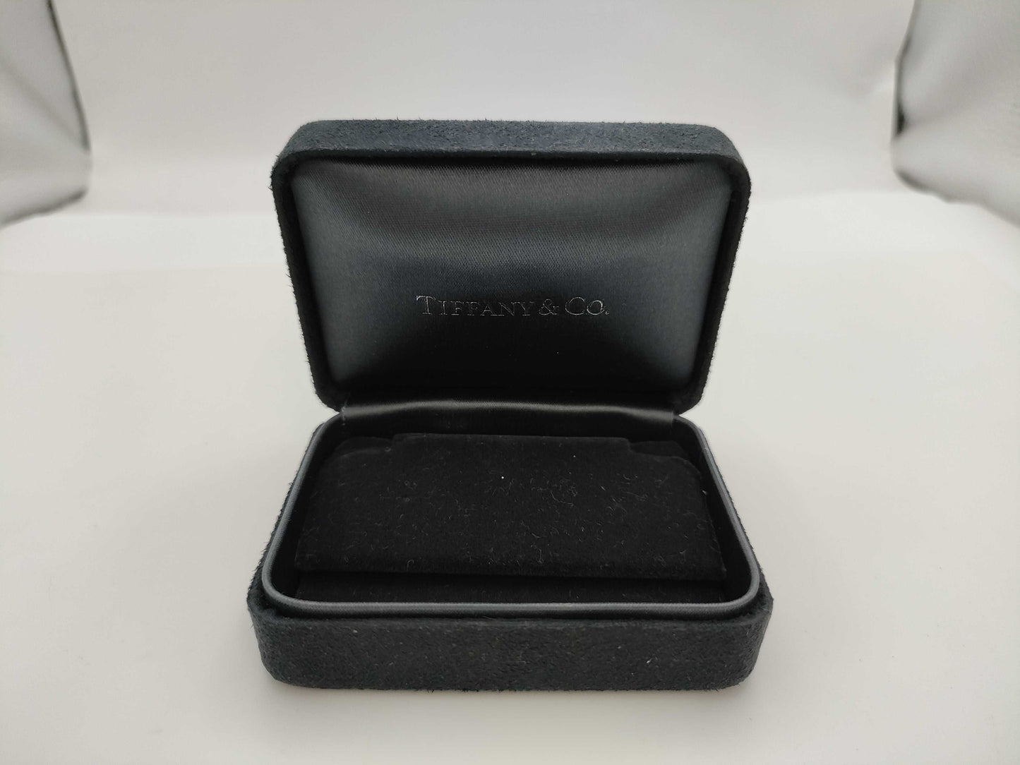Tiffany & Co. Solitaire Diamond PT950 2.5g Earrings 