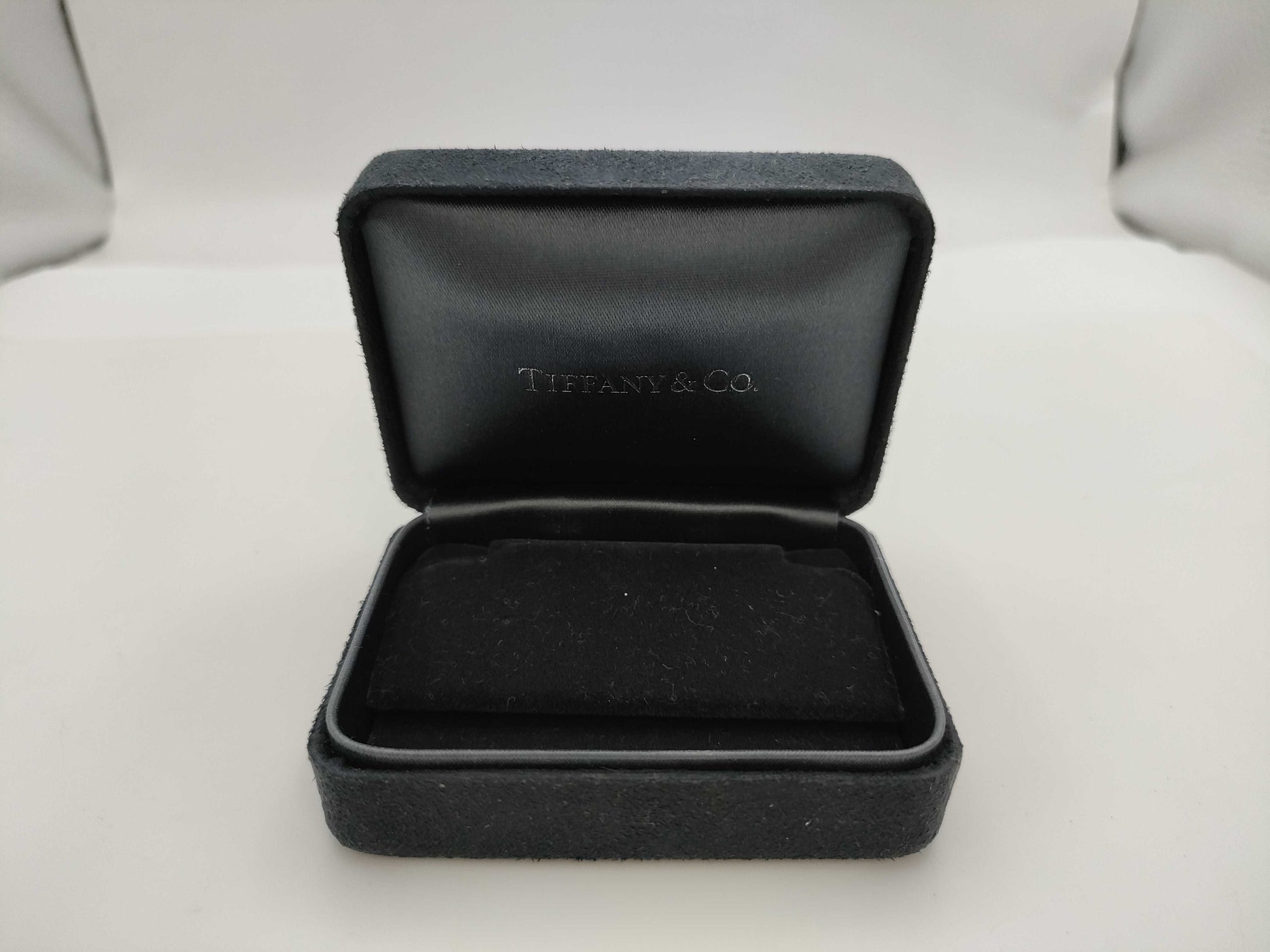 Tiffany & Co. Solitaire Diamond PT950 2.5g Earrings 