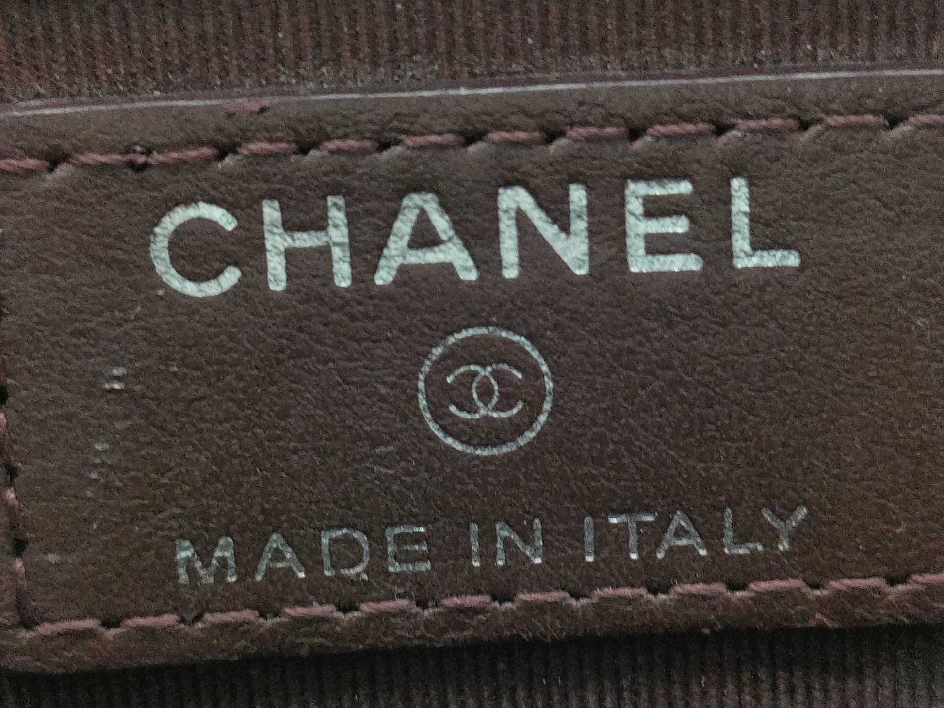 CHANEL Caviar Card Case, Black, 31395257, Round Zipper Coin Case