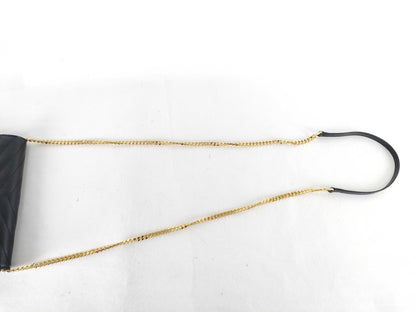 SAINT LAURENT Yves Saint Laurent Caviar Leather Chain Shoulder Bag with YSL Hardware