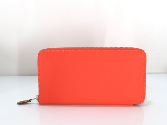HERMES HERMES Azap Unused Hermes Azap Silkin Long Wallet