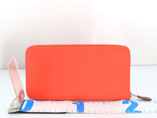 HERMES HERMES Azap Unused Hermes Azap Silkin Long Wallet