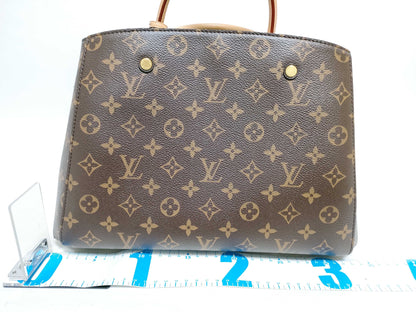 LOUIS VUITTON M41056 Monogram LOUIS VUITTON Monogram Louis Vuitton M41056 Montaigne MM Handbag Handbag