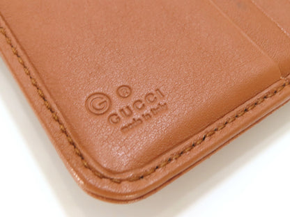 GUCCI GUCCI Guccissima 347112 Leather Long Wallet