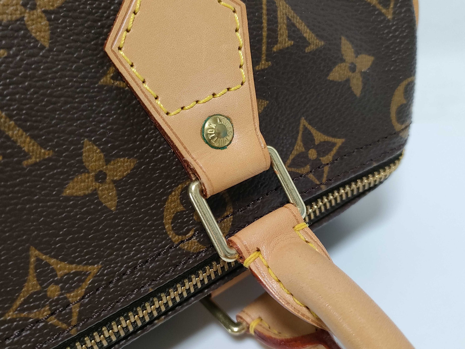 LOUIS VUITTON Monogram LV Speedy sp0969 Handbag