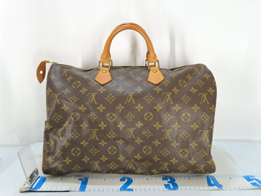 LOUIS VUITTON Monogram LV Speedy MB0010 Handbag