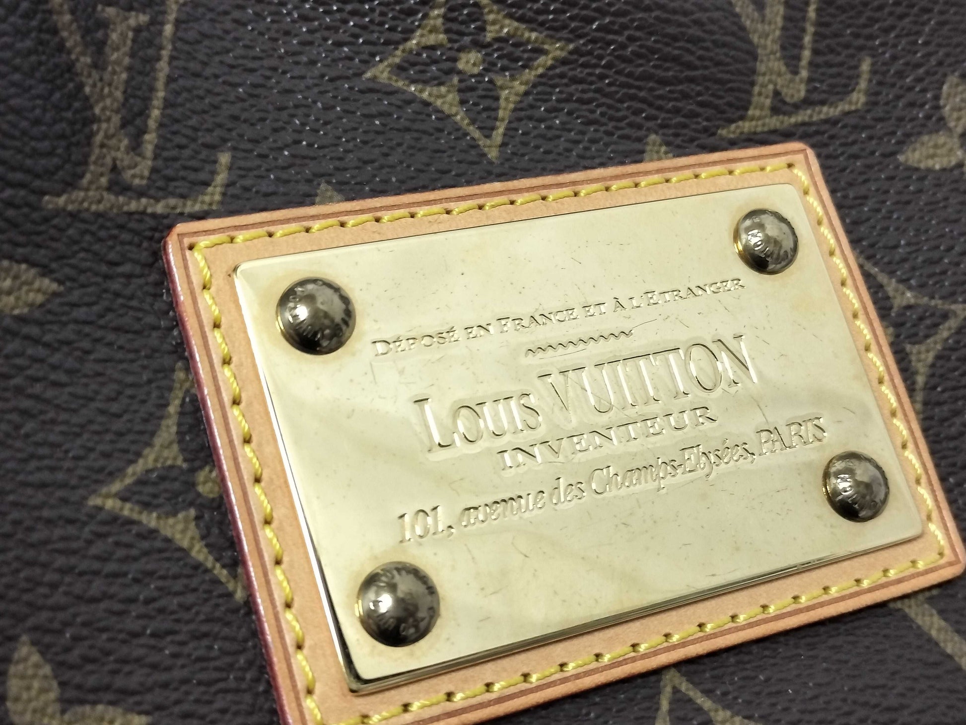 LOUIS VUITTON M56382 Monogram LV Galliera FL0078 Handbag