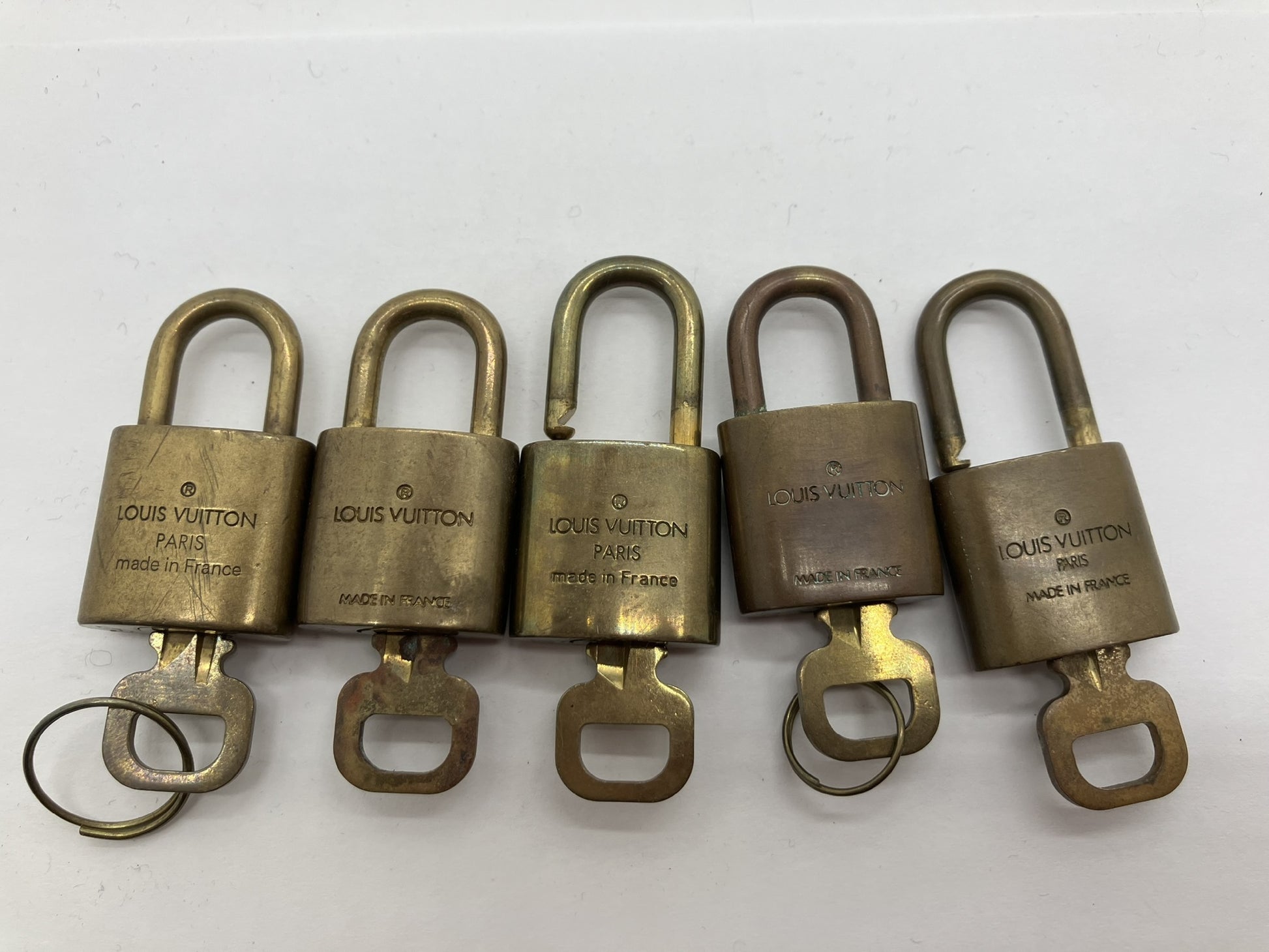 LOUIS VUITTON LOUIS VUITTON Louis Vuitton Cadena Padlock 10-Piece Set Other Accessories Other Accessories