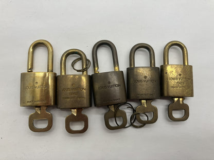 LOUIS VUITTON LOUIS VUITTON Louis Vuitton Cadena Padlock 10-Piece Set Other Accessories Other Accessories