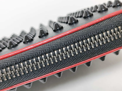 Christian Louboutin Long Wallet/Round Zipper/Panettone/Black Wallet