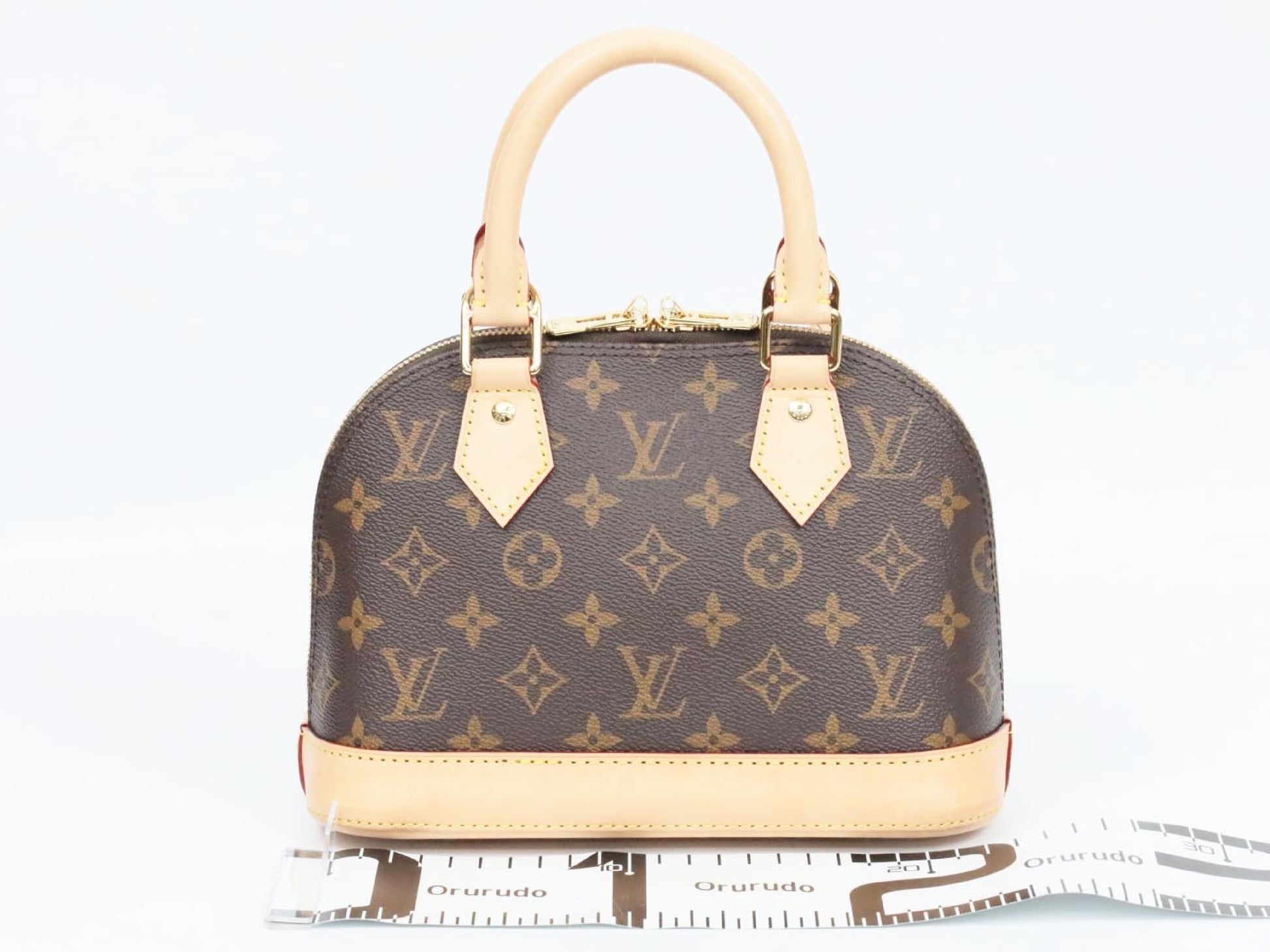 LOUIS VUITTON Monogram Alma BB M53152 RFID Verified Shoulder Bag
