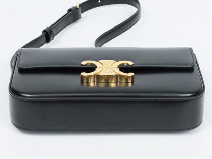CELINE Triomphe Calfskin Shoulder Bag
