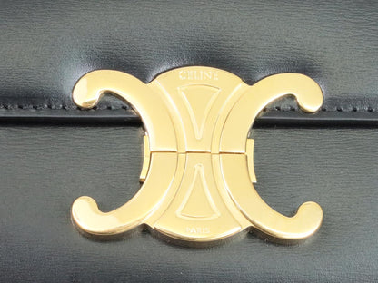CELINE Triomphe Calfskin Shoulder Bag