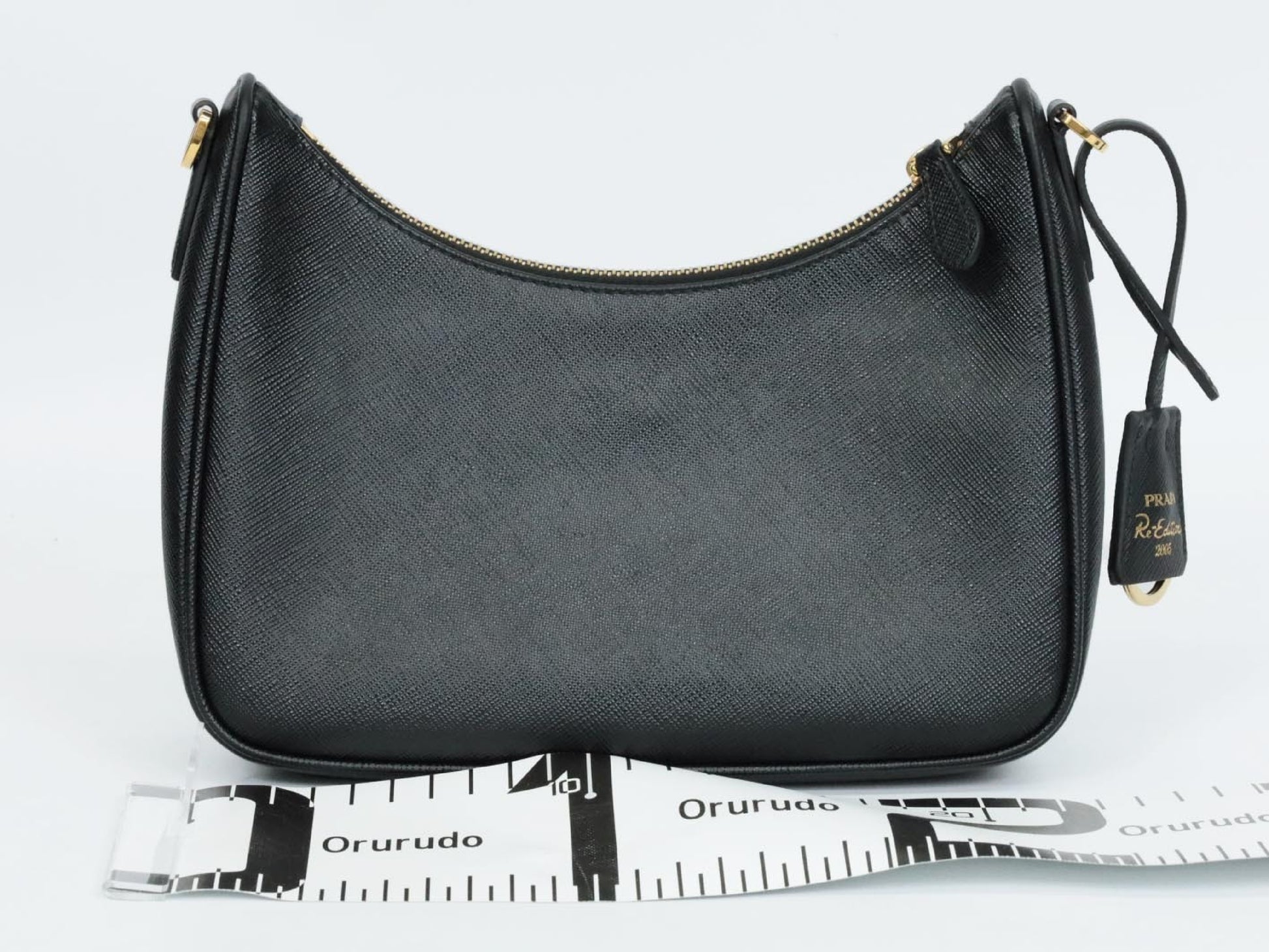 PRADA Saffiano Leather Shoulder Bag 1BH204