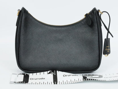 PRADA Saffiano Leather Shoulder Bag 1BH204