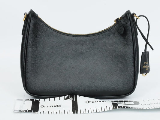 PRADA Saffiano Leather Shoulder Bag 1BH204